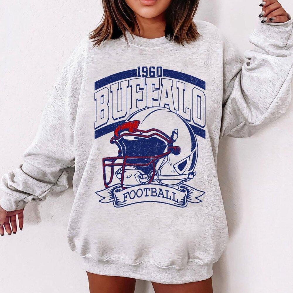 1960 Buffalo Bills Football Sweatshirt, Game Day Shirt